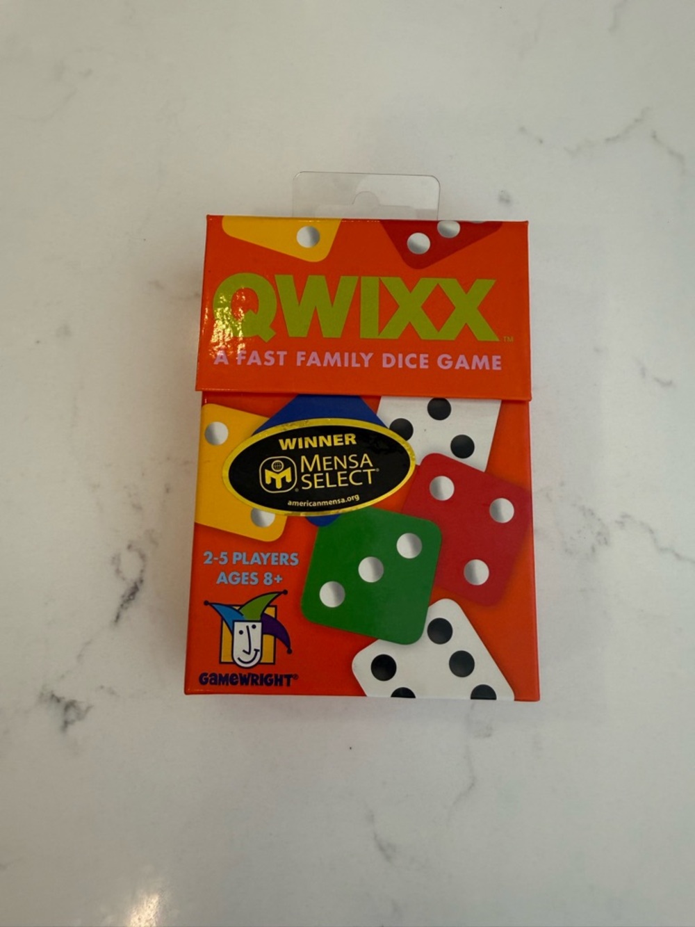 Qwixx Fast Family Dice Game - Red & Green - NEW!!!